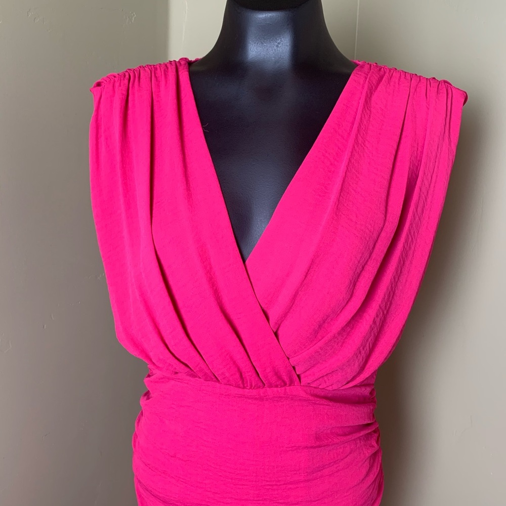 Alice + Olivia pink cocktail dress size 10 NWT